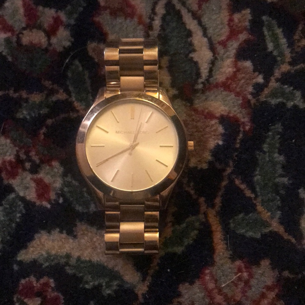 Gold Michael Kors Watch GUC